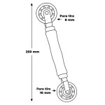 Rodillo Aplicador para Tira LED de 8mm y 10mm